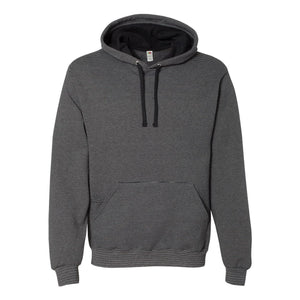 SF77R Fruit of the Loom Sofspun® Microstripe Hooded Sweatshirt Midnight Stripe