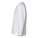 6054 Comfort Colors Garment-Dyed Drop-Shoulder Long Sleeve T-Shirt White