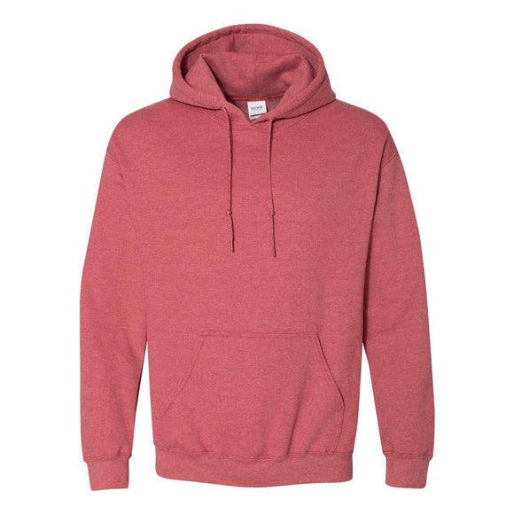 18500 Gildan Heavy Blend™ Hooded Sweatshirt Heather Sport Scarlet Red