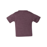 3001B BELLA + CANVAS Infant Jersey Tee Heather Maroon