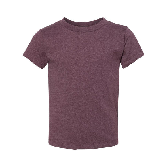 3001T BELLA + CANVAS Toddler Jersey Tee Heather Maroon