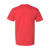 3930R Fruit of the Loom HD Cotton Short Sleeve T-Shirt Fiery Red Heather