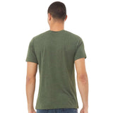 3413 BELLA + CANVAS Triblend Tee Military Green Triblend