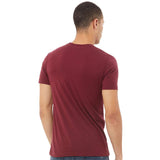 3413 BELLA + CANVAS Triblend Tee Solid Maroon Triblend