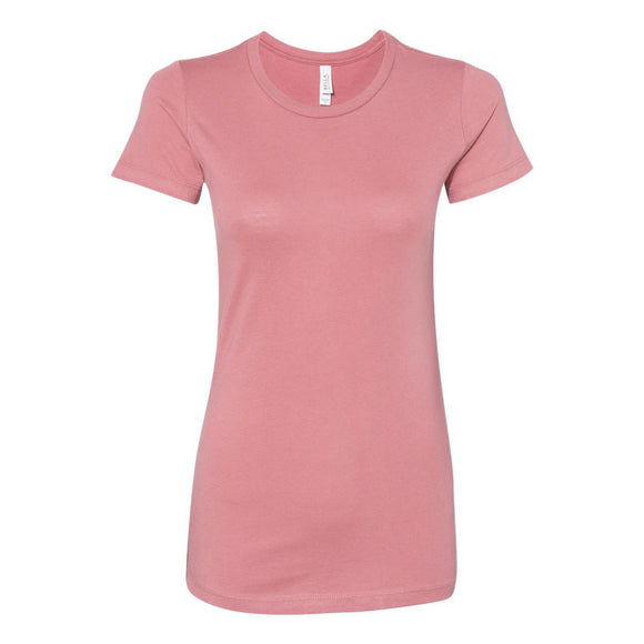 6004 BELLA + CANVAS Women's Slim Fit Tee Mauve