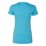 6004 BELLA + CANVAS Women's Slim Fit Tee Heather Aqua