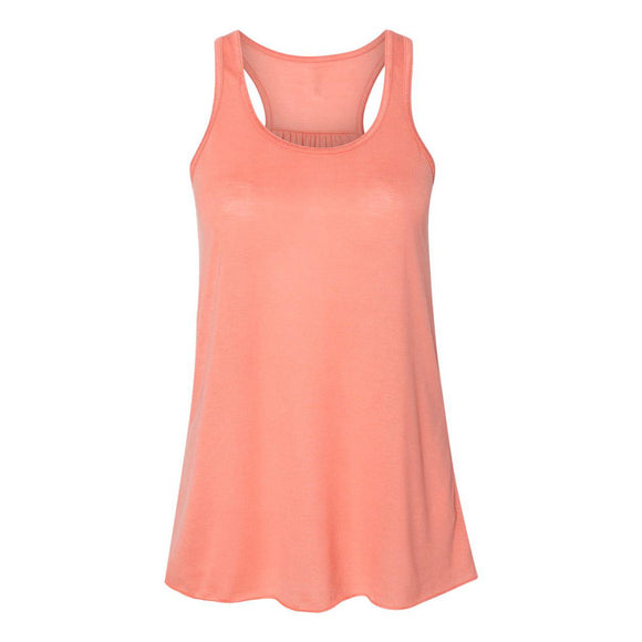 8800 BELLA + CANVAS Women's Flowy Racerback Tank Sunset