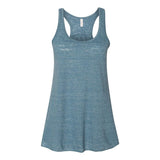 8800 BELLA + CANVAS Women's Flowy Racerback Tank Denim Slub