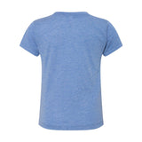 3413T BELLA + CANVAS Toddler Triblend Tee Blue Triblend