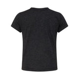 3413T BELLA + CANVAS Toddler Triblend Tee Charcoal Black Triblend