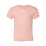 3413T BELLA + CANVAS Toddler Triblend Tee Peach Triblend