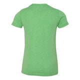 3413Y BELLA + CANVAS Youth Triblend Tee Green Triblend