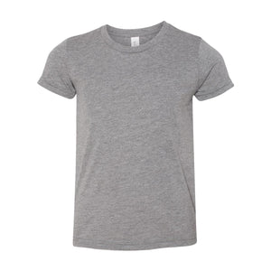 3413Y BELLA + CANVAS Youth Triblend Tee Grey Triblend