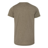 3413Y BELLA + CANVAS Youth Triblend Tee Olive Triblend