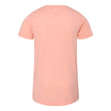 3413Y BELLA + CANVAS Youth Triblend Tee Peach Triblend