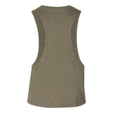 6682 BELLA + CANVAS Women's Racerback Crop Tank Heather Olive