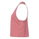 6682 BELLA + CANVAS Women's Racerback Crop Tank Heather Mauve