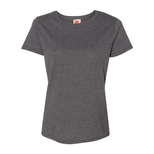 5680 Hanes Essential-T Women’s T-Shirt Charcoal Heather