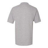 443M JERZEES 100% Ringspun Cotton Piqué Polo Athletic Heather