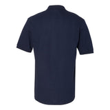 443M JERZEES 100% Ringspun Cotton Piqué Polo J. Navy