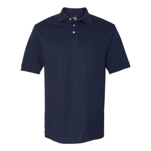 443M JERZEES 100% Ringspun Cotton Piqué Polo J. Navy