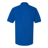 443M JERZEES 100% Ringspun Cotton Piqué Polo Royal