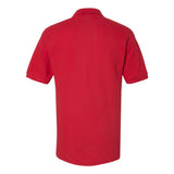 443M JERZEES 100% Ringspun Cotton Piqué Polo True Red