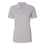 443W JERZEES Women's 100% Ringspun Cotton Piqué Polo Athletic Heather