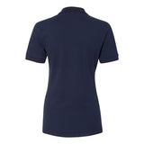 443W JERZEES Women's 100% Ringspun Cotton Piqué Polo J. Navy