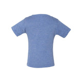 3413B BELLA + CANVAS Infant Triblend Tee Blue Triblend