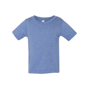 3413B BELLA + CANVAS Infant Triblend Tee Blue Triblend