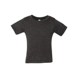 3413B BELLA + CANVAS Infant Triblend Tee Charcoal Black Triblend