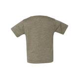 3413B BELLA + CANVAS Infant Triblend Tee Olive Triblend