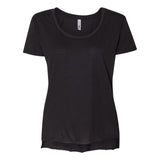 5030 Next Level Women's Festival Scoop Neck T-Shirt Black