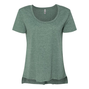 5030 Next Level Women's Festival Scoop Neck T-Shirt Royal Pine