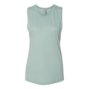 5013 Next Level Women’s Festival Muscle Tank Stonewash Green