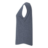 5040 Next Level Women's Festival Sleeveless Deep V-Neck T-Shirt Antique Denim