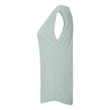 5040 Next Level Women's Festival Sleeveless Deep V-Neck T-Shirt Stonewash Green