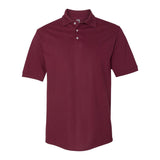 443M JERZEES 100% Ringspun Cotton Piqué Polo Maroon