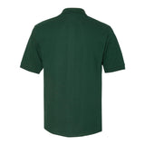 443M JERZEES 100% Ringspun Cotton Piqué Polo Forest Green