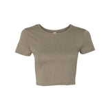 6681 BELLA + CANVAS Women’s Crop Tee Heather Olive