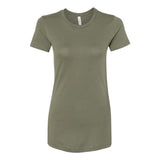 6004 BELLA + CANVAS Women's Slim Fit Tee Military Green