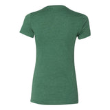 6004 BELLA + CANVAS Women's Slim Fit Tee Heather Grass Green