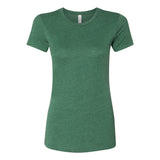 6004 BELLA + CANVAS Women's Slim Fit Tee Heather Grass Green