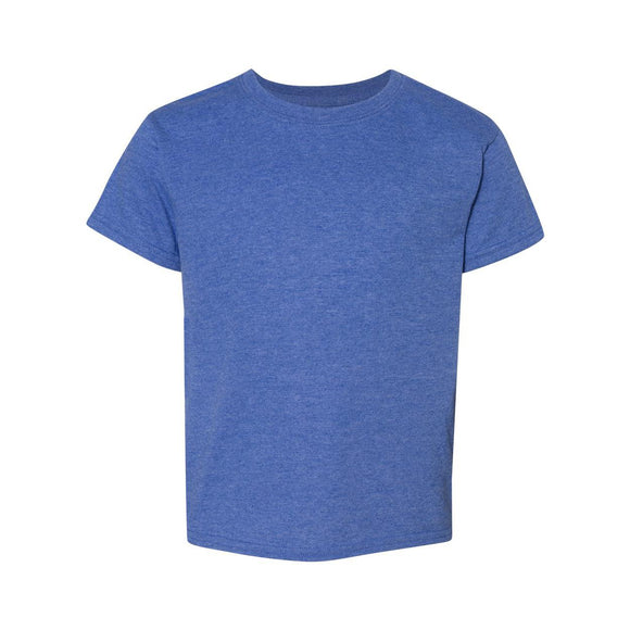 8000B Gildan DryBlend® Youth T-Shirt Heather Sport Royal