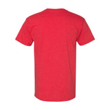 460R JERZEES Dri-Power® Ringspun T-Shirt Fiery Red Heather