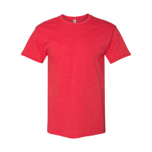 460R JERZEES Dri-Power® Ringspun T-Shirt Fiery Red Heather