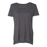 5030 Next Level Women's Festival Scoop Neck T-Shirt Charcoal