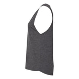 5013 Next Level Women’s Festival Muscle Tank Charcoal