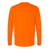 8400 Gildan DryBlend® 50/50 Long Sleeve T-Shirt Safety Orange